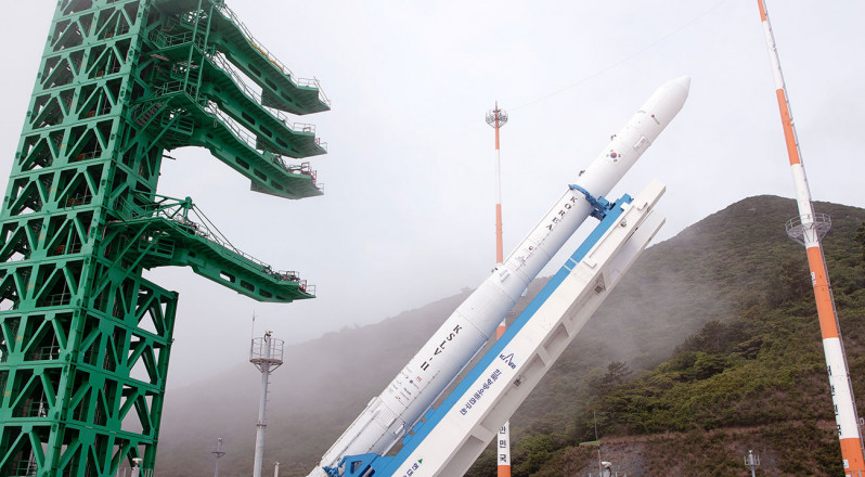 대한민국 독자개발 우주발사체 "누리호" 발사 성공